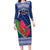 Custom Samoa Rugby Family Matching Long Sleeve Bodycon Dress and Hawaiian Shirt 2024 Go Champions Samoan Gingers