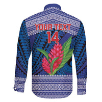 Custom Samoa Rugby Family Matching Short Sleeve Bodycon Dress and Hawaiian Shirt 2024 Go Champions Samoan Gingers LT14 - Polynesian Pride