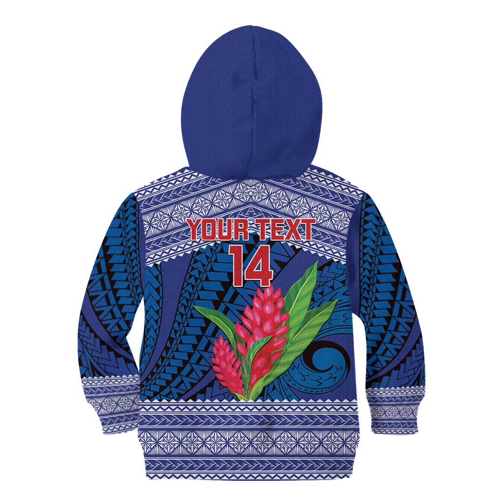 Custom Samoa Rugby Kid Hoodie 2024 Go Champions Samoan Gingers