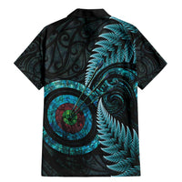 New Zealand Archery Family Matching Mermaid Dress and Hawaiian Shirt Aotearoa Silver Fern Maori LT14 - Polynesian Pride