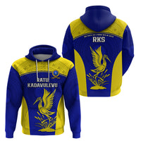 Fiji School Hoodie Ratu Kadavulevu Heron With Fijian Tapa LT14 - Polynesian Pride