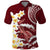 Blood Gold Polynesia Polo Shirt Polynesian Frangipani With Sea Turtles