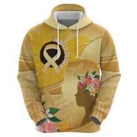 Polynesia Childhood Cancer Awareness Hoodie Be Bold Go Gold Polynesian Art LT14 - Polynesian Pride