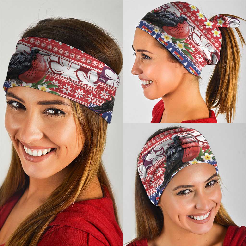 Kiribati Christmas Neck Gaiter Frigatebird Santa Tekeraoi n te Kiritimati - Polynesian Pride