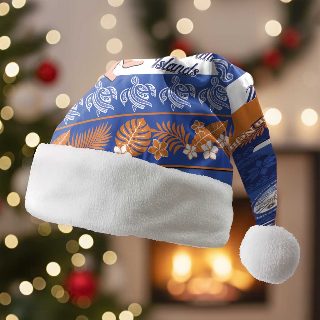 Marshall Islands Christmas Santa Hat Beachy Santa Monono ilo raaneoan Nejin - Polynesian Pride