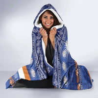 Marshall Islands Christmas Hooded Blanket Beachy Santa Monono ilo raaneoan Nejin LT14 - Polynesian Pride