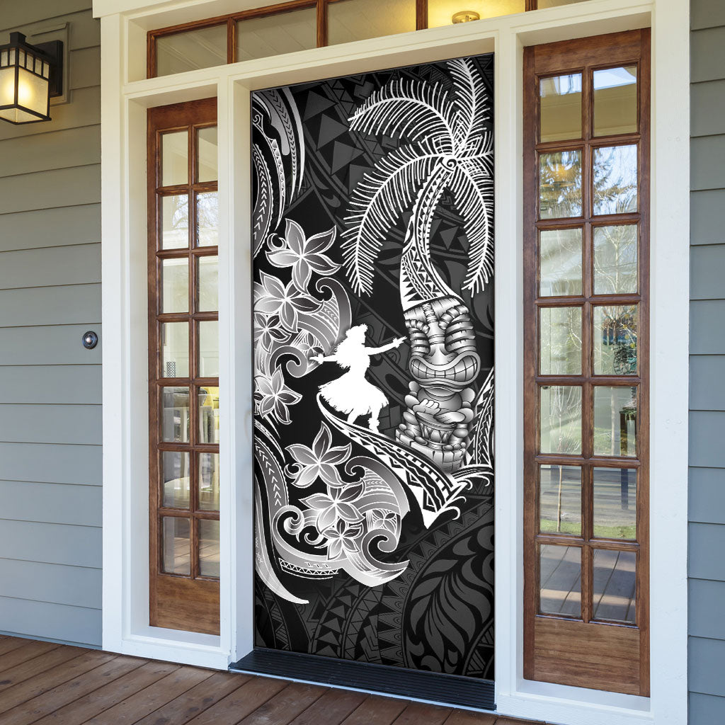Hawaii Tribal Tiki Drum Hula Girl Door Cover LT14 - Polynesian Pride