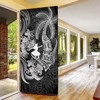 Hawaii Tribal Tiki Drum Hula Girl Door Cover LT14 - Polynesian Pride