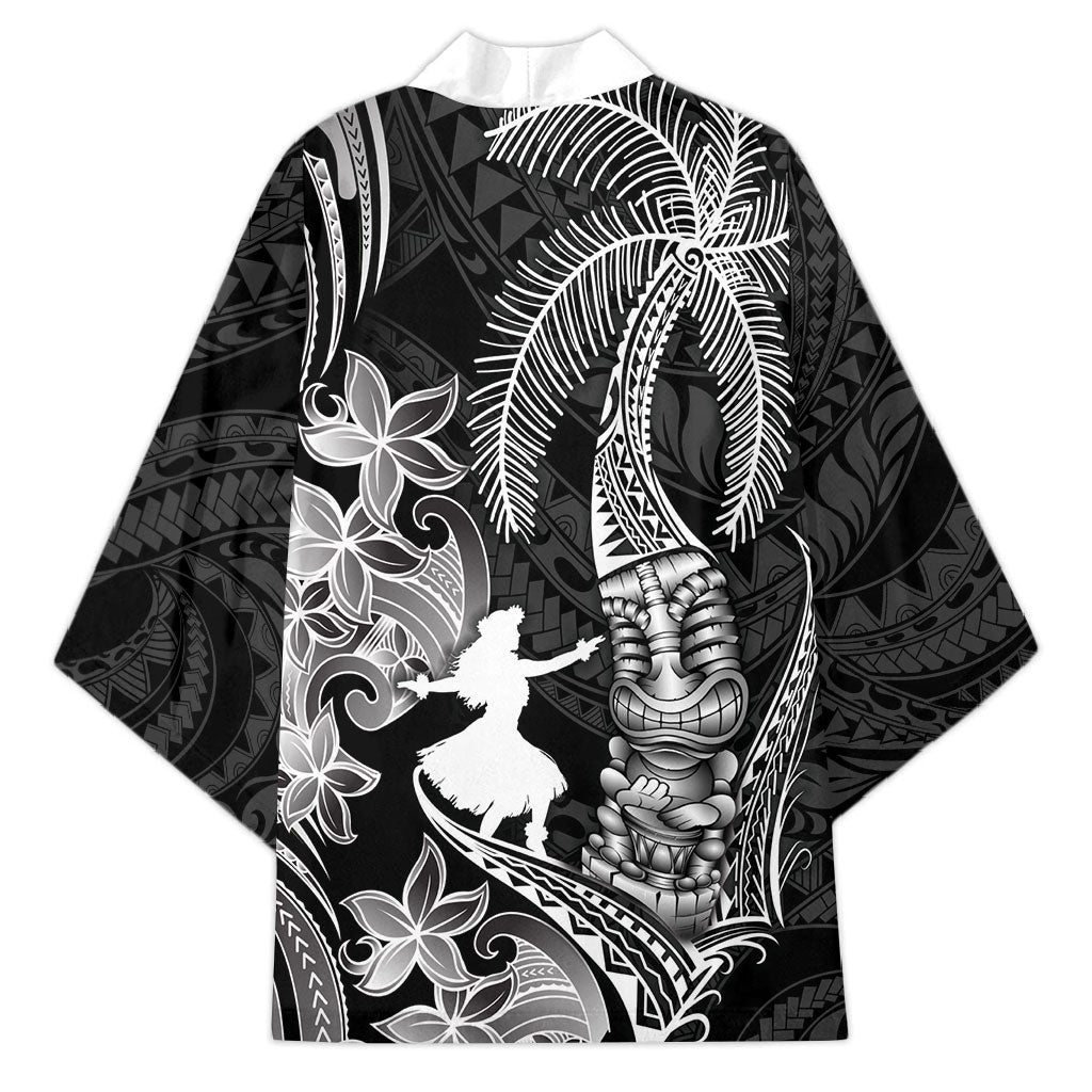 Hawaii Tribal Tiki Drum Hula Girl Kimono LT14 - Polynesian Pride