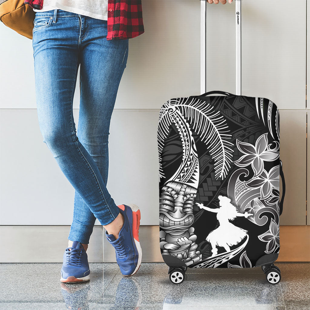 Hawaii Tribal Tiki Drum Hula Girl Luggage Cover LT14 - Polynesian Pride