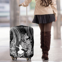 Hawaii Tribal Tiki Drum Hula Girl Luggage Cover LT14 - Polynesian Pride