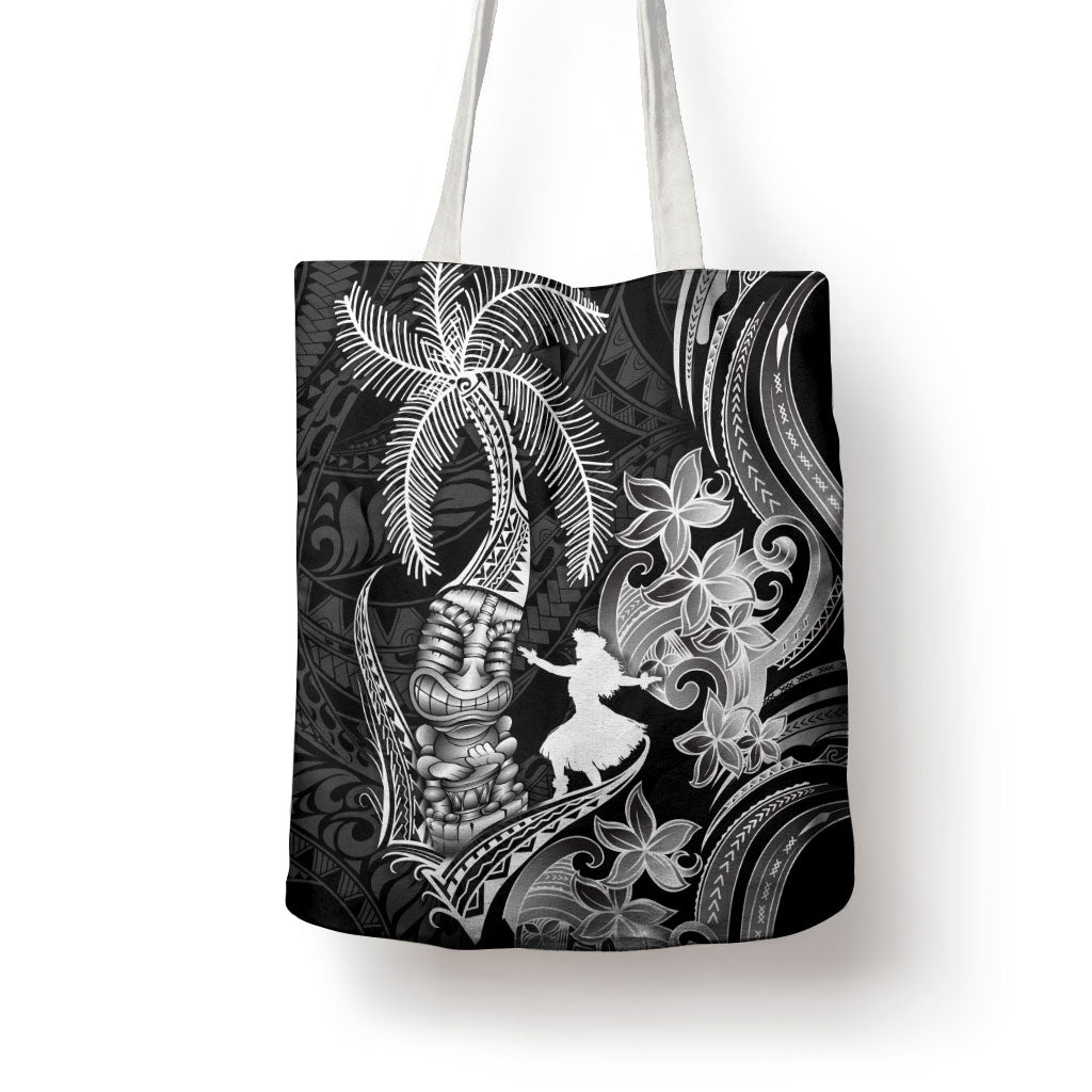 Hawaii Tribal Tiki Drum Hula Girl Tote Bag LT14 - Polynesian Pride