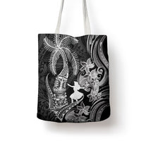Hawaii Tribal Tiki Drum Hula Girl Tote Bag LT14 - Polynesian Pride