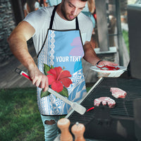 Suva Fiji 2026 Rugby Custom Apron Hibiscus Fijian Tapa Pattern LT14 - Polynesian Pride