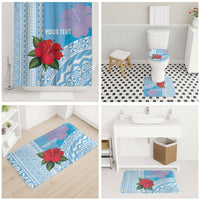 Suva Fiji 2026 Rugby Custom Bathroom Set Hibiscus Fijian Tapa Pattern LT14 - Polynesian Pride