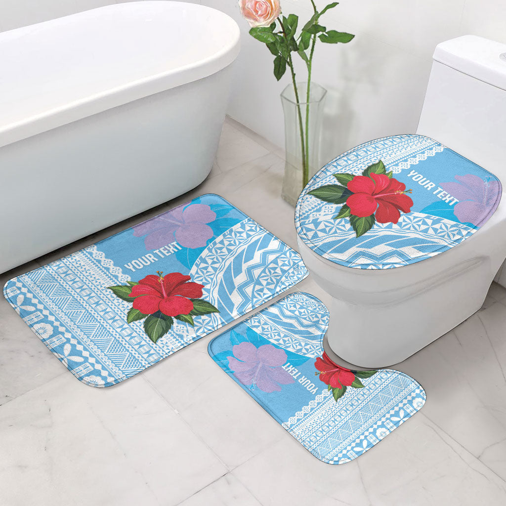 Suva Fiji 2026 Rugby Custom Bathroom Set Hibiscus Fijian Tapa Pattern LT14 - Polynesian Pride