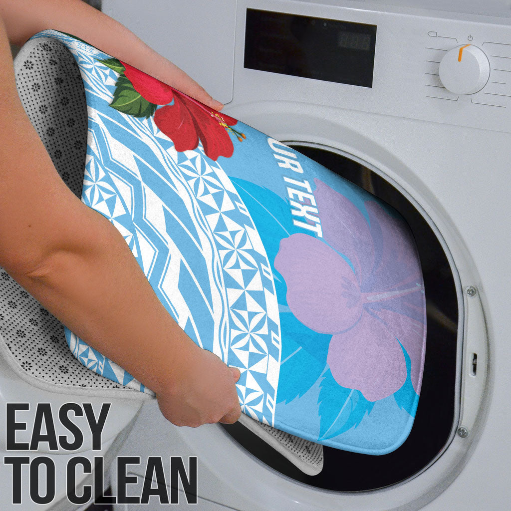 Suva Fiji 2026 Rugby Custom Bathroom Set Hibiscus Fijian Tapa Pattern LT14 - Polynesian Pride