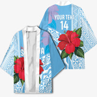 Suva Fiji 2026 Rugby Custom Kimono Hibiscus Fijian Tapa Pattern LT14 - Polynesian Pride