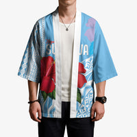 Suva Fiji 2026 Rugby Custom Kimono Hibiscus Fijian Tapa Pattern LT14 - Polynesian Pride