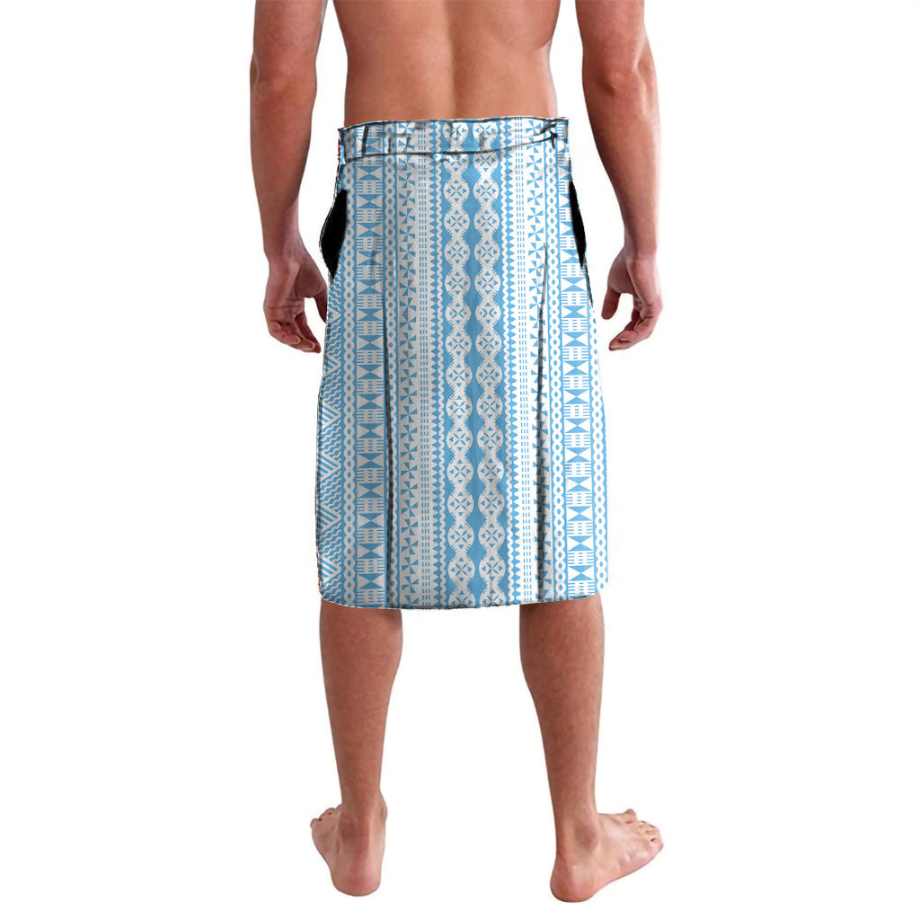 Suva Fiji 2026 Rugby Custom Lavalava Hibiscus Fijian Tapa Pattern LT14 - Polynesian Pride