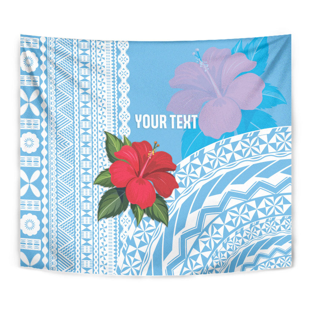 Suva Fiji 2026 Rugby Custom Tapestry Hibiscus Fijian Tapa Pattern LT14 - Polynesian Pride