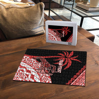 Rewa Fiji 2026 Rugby Custom Puzzle Ura Prawn Fijian Tapa Pattern LT14 - Polynesian Pride