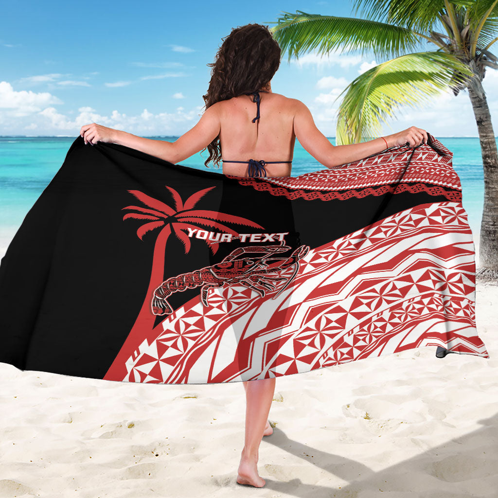 Rewa Fiji 2026 Rugby Custom Sarong Ura Prawn Fijian Tapa Pattern LT14 - Polynesian Pride