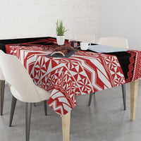 Rewa Fiji 2026 Rugby Custom Tablecloth Ura Prawn Fijian Tapa Pattern LT14 - Polynesian Pride