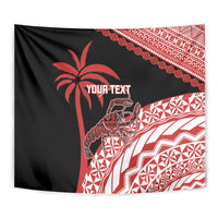 Rewa Fiji 2026 Rugby Custom Tapestry Ura Prawn Fijian Tapa Pattern LT14 - Polynesian Pride