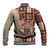 Samoa Tapau Baseball Jacket Samoan Siapo Pattern LT14 - Polynesian Pride