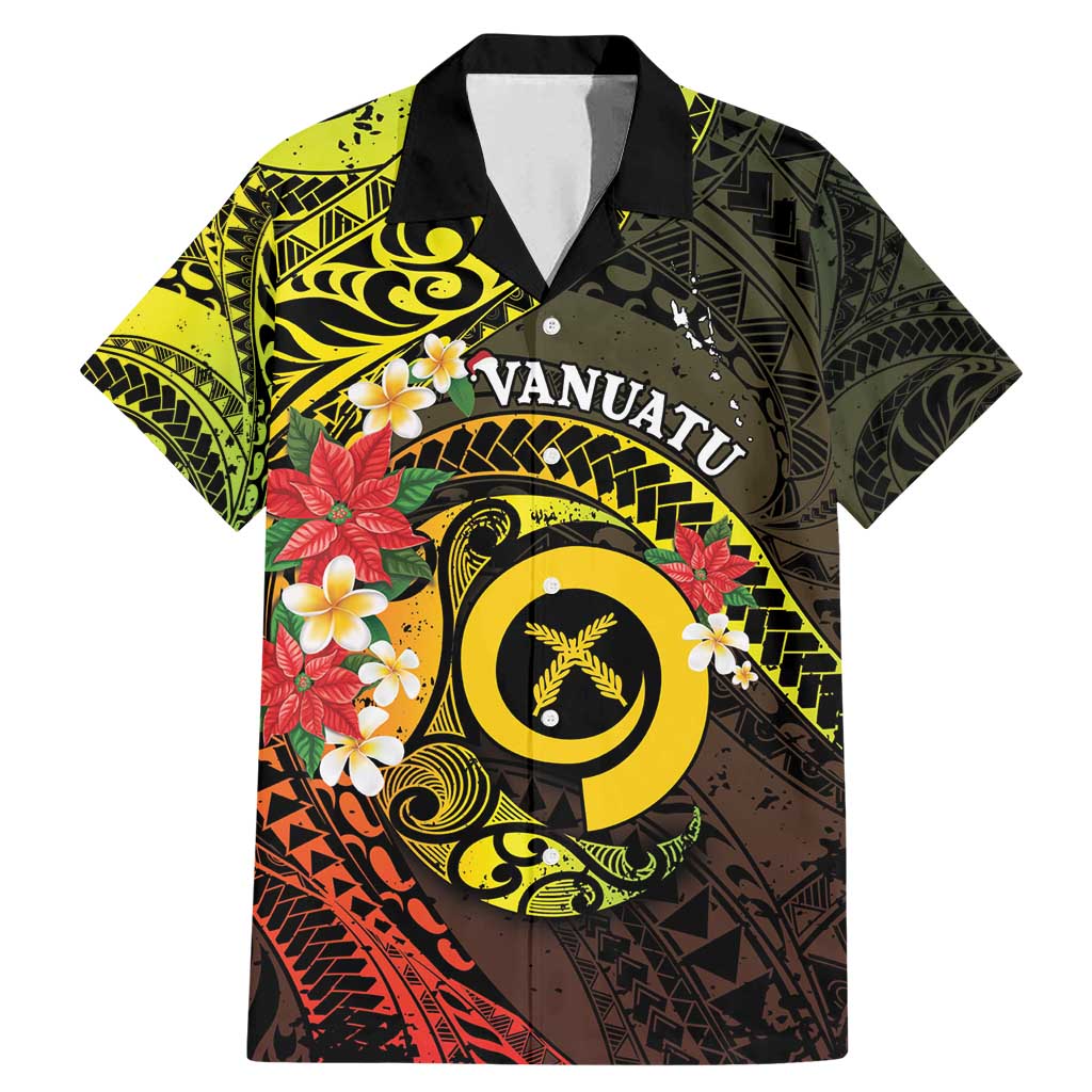 Vanuatu Christmas Family Matching Mermaid Dress and Hawaiian Shirt Vanuatuan Pig Tusk - Meri Krismas!