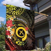 Vanuatu Christmas Garden Flag Vanuatuan Pig Tusk - Meri Krismas!