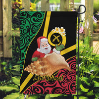Vanuatu Christmas Garden Flag Vanuatuan Conch Shell - Meri Krismas!