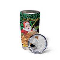 Vanuatu Christmas Tumbler Cup Vanuatuan Conch Shell - Meri Krismas!