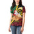 Vanuatu Christmas Women Polo Shirt Vanuatuan Conch Shell - Meri Krismas!