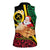 Vanuatu Christmas Women Sleeveless Polo Shirt Vanuatuan Conch Shell - Meri Krismas!