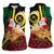 Vanuatu Christmas Women Sleeveless Polo Shirt Vanuatuan Conch Shell - Meri Krismas!