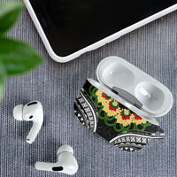 Black Tonga Ngatu Kahoa Lei AirPods Case LT14 - Polynesian Pride