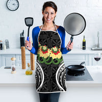 Black Tonga Ngatu Kahoa Lei Apron LT14 - Polynesian Pride