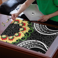 Black Tonga Ngatu Kahoa Lei Puzzle LT14 - Polynesian Pride