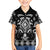 Black Ngaru Taniko With Aotearoa Maori Tattoo Hawaiian Shirt
