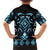 Blue Ngaru Taniko With Aotearoa Maori Tattoo Hawaiian Shirt