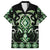 Green Ngaru Taniko With Aotearoa Maori Tattoo Hawaiian Shirt