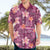 Pink Hawaii Plumeria With Tropical Flowers Motifs Hawaiian Shirt