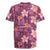Pink Hawaii Plumeria With Tropical Flowers Motifs Rugby Jersey