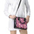 Pink Hawaii Plumeria With Tropical Flowers Motifs Shoulder Handbag
