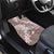 Polynesia Hammerhead Shark Tattoo With Plumeria Lei Car Mats