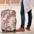 Polynesia Hammerhead Shark Tattoo With Plumeria Lei Luggage Cover