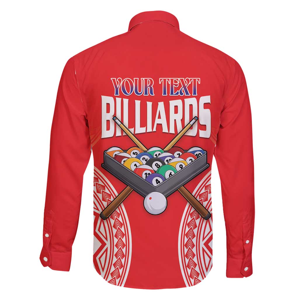 Personalised Taiwan Billiards Family Matching Summer Maxi Dress and Hawaiian Shirt Eight-ball Pool Polynesia Tattoo - Polynesian Pride