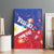 Personalised Philippines Billiards Canvas Wall Art Cue With Balls Flag Style - Polynesian Pride
